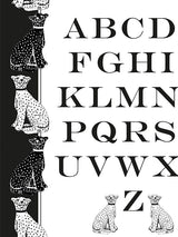 Lámina Personalizada 'Fantasía de Leopardos No.1'