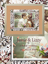 Lámina Personalizada 'Flores de Boda'