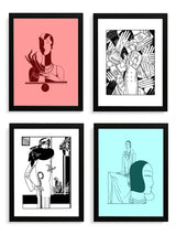 Láminas Decorativas 'Art Deco'