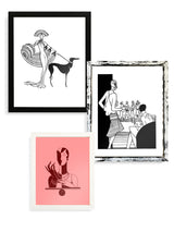 Láminas Decorativas 'Art Deco'