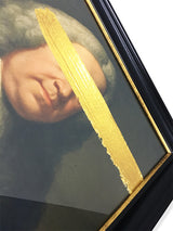 Lámina Enmarcada ‘Pincelada Dorada’ - 50x40