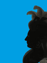 Láminas Decorativas de Arte 'Siluetas Color Chic'