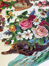 Hoja Cromos Alemanes 'Grand Bouquets'