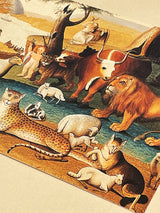 Postal 'The Peaceable Kingdom' - Edward Hicks