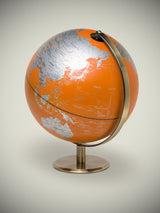 Globo Terráqueo Decorativo Ø25 cm - Naranja