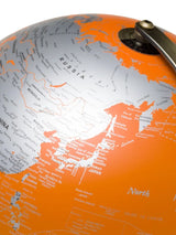 Globo Terráqueo Decorativo Ø25 cm - Naranja