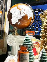 Globo Terráqueo Decorativo Ø25 cm - Naranja