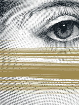 Pack de 20 Servilletas de Papel 'Golden Eye' - 33x33 cm