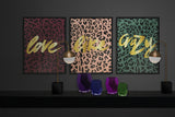 Cuadro Decorativo 'Love Leopard' - 50x70