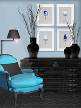 Láminas decorativas 'Jarrones Chinos'