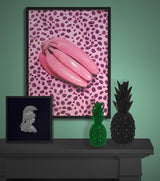Cuadro Decorativo 'Pink Bananas' - 50x70