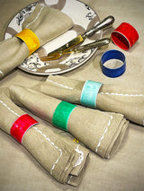 Juego de 6 Servilleteros 'Multicolor' I