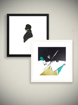 Marcos Cuadrados 'Gallery' Lacados y Passepartouts