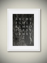 Lámina de Arte Personalizada 'Marble Negro'