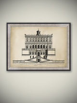 Cuadro Decorativo 'Villa Caprarola I' - 40x50