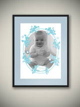 Lámina de Arte Personalizada 'Bebé Chimpancés'