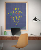 Lámina Personalizada 'Papel Doblado No.1'