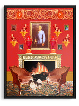 Lámina Decorativa 'Salón Inglés'