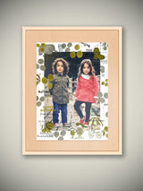 Lámina de Arte Personalizada 'Zoo Infantil'