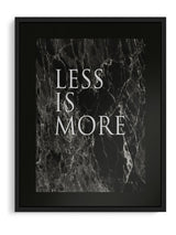 Lámina de Arte Personalizada 'Marble Negro'