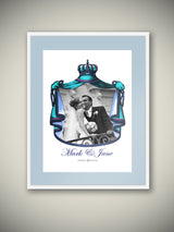 Personalized Art Print 'Ceremonial Crown'