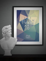 Lámina Personalizada 'Geometría Chic No. 1'