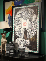 Original Serigraphy Print 'Fenêtres' - Pierre Alechinsky