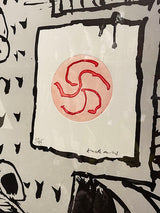 Original Serigraphy Print 'Fenêtres' - Pierre Alechinsky