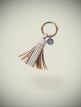 Llavero 'Tassel' Crema