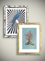 Marcos Rectangulares 'Vintage' en Madera y Passepartouts