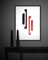 Marcos Rectangulares 'Esenciales' en Madera Pintada y Passepartouts