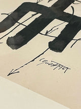 Dibujo Original 'Composició' - Modest Cuixart