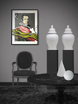 Serigrafía Numerada 'Felipe y la Pincelada' - Equipo Crónica