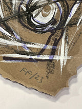 Dibujos Originales Abstractos 'Trazos' - 18x12 cm - Federico Font