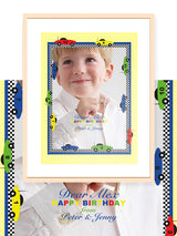 Lámina Personalizada 'Coches de Carreras'