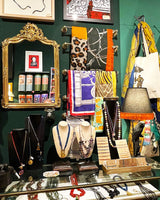 Pañuelo 'Polka Chic' Naranja - 185x90 cm