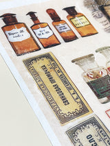 Hoja Papel de Arroz A3 'Apothecary'