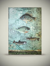 Hoja Papel de Arroz A4 'Peces Maravillosos'