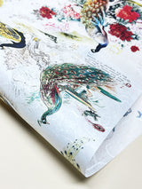 Hoja Papel de Arroz A3 'Pavos Reales'