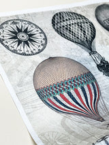 Hoja Papel de Arroz A3 'Vintage Globes'