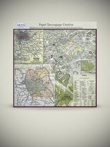 Decoupage Paper Sheet 'Roma' - 30x30 cm