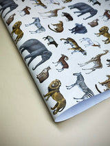 Wrapping Paper 'Safari' - 70x50 cm