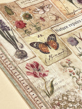 Hoja Papel de Arroz A4 'Botánica'