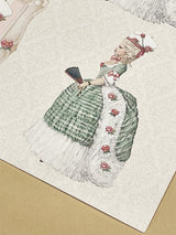 Hoja Papel Scrap 30x30 cm 'Mademoiselle'