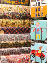 Papel Envoltorio Reversible 'Cheetah & Tiger Print' - 50x70 cm