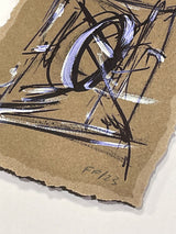 Dibujos Originales Abstractos 'Trazos' - 18x12 cm - Federico Font