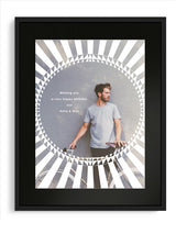 Personalized Art Print 'Geometric Game'