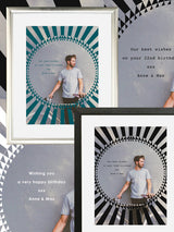 Personalized Art Print 'Geometric Game'