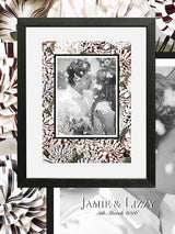 Lámina Personalizada 'Flores de Boda'