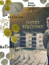 Lámina de Arte Personalizada 'Zoo Infantil'